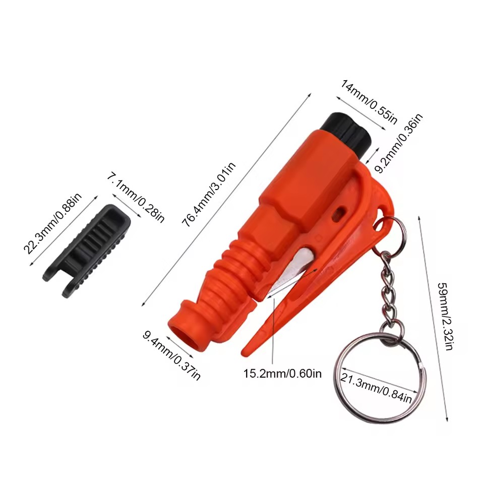ค้อนนิรภัยสำหรับรถยนต์ เครื่อง - Rescue Rope Throw บทวิจารณ์และราคา