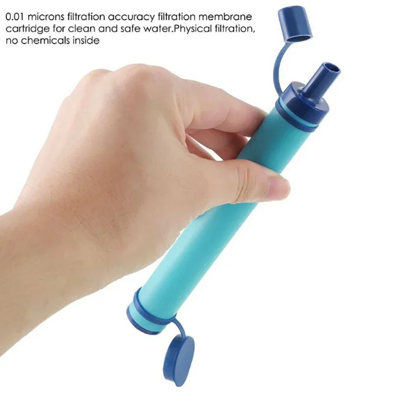 กลางแจ้งมินิกรองน้ํา Straw Cam - Water Purification Straw บทวิจารณ์และราคา
